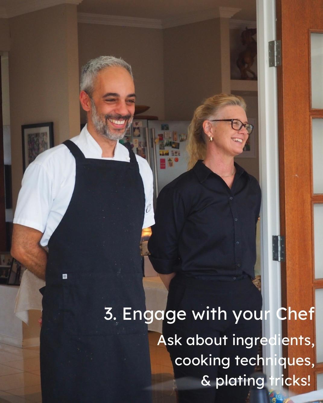 3. Engage with your Chef - 2