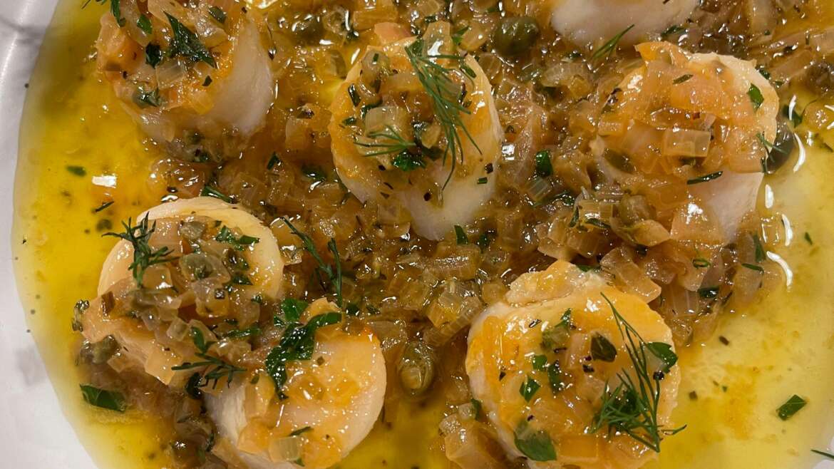 7 Course Seafood Menu